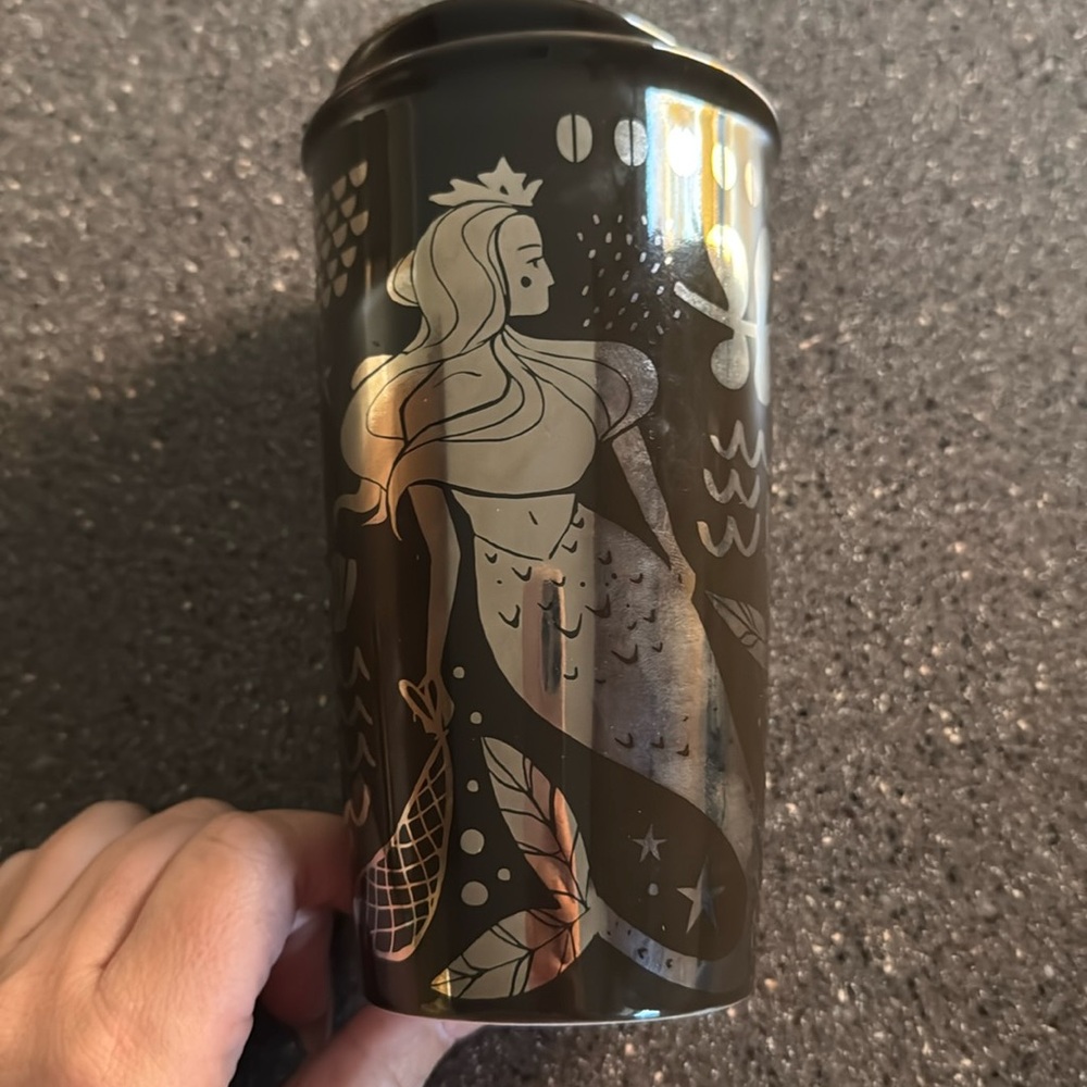 Ceramic Starbucks Mermaid Tumbler